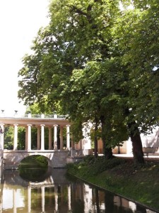 Lazienskin puisto.