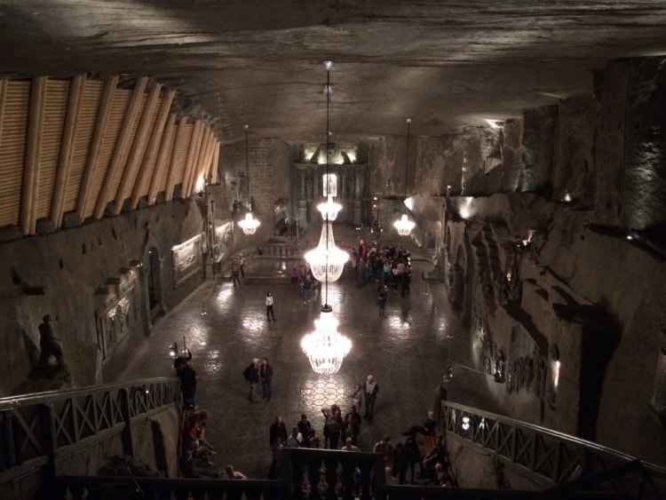 Wieliczkan suolakaivos, Wieliczka, Puola.