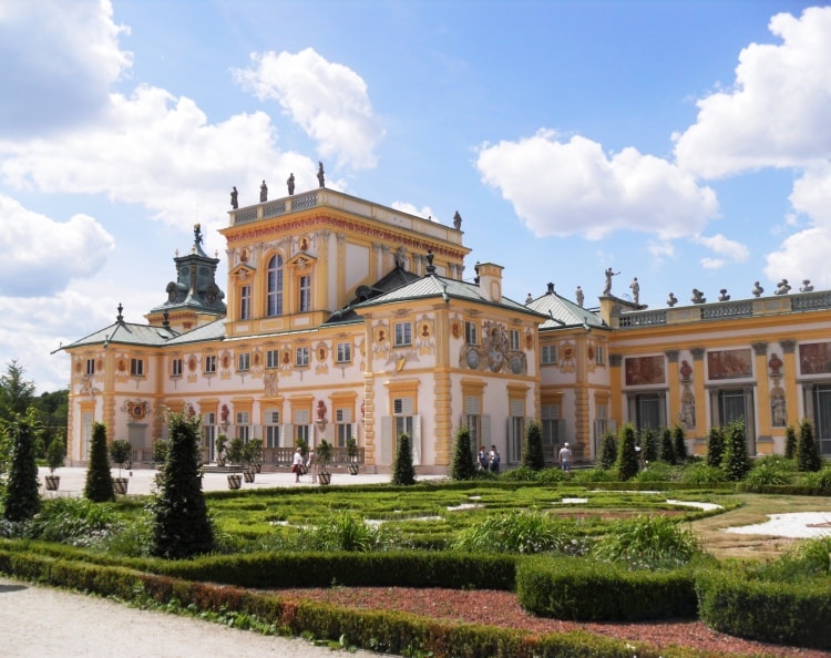Wilanòwin palatsi, Varsova, Puola.